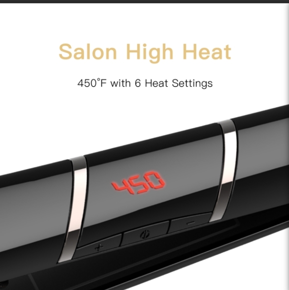 Miracomb Titanium Flat Iron Hair Straightener New/ SEALED - Picture 8 of 10